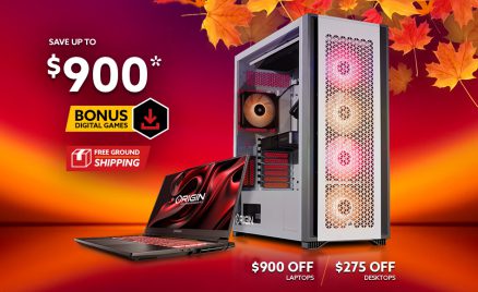 Save up to $900, Free US Ground Shipping, Bonus Digital Games, $900 off laptops, $275 off desktops