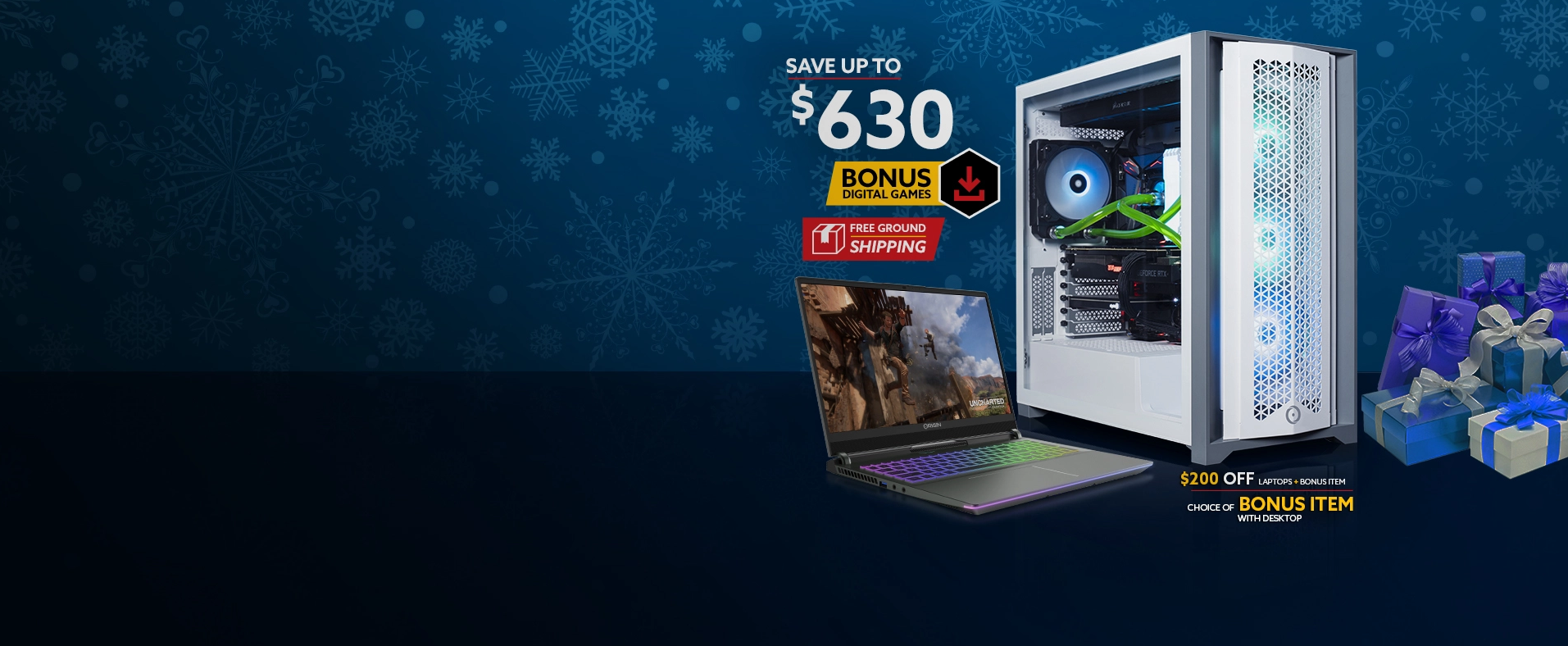 ORIGIN PC's December Promotion is live!